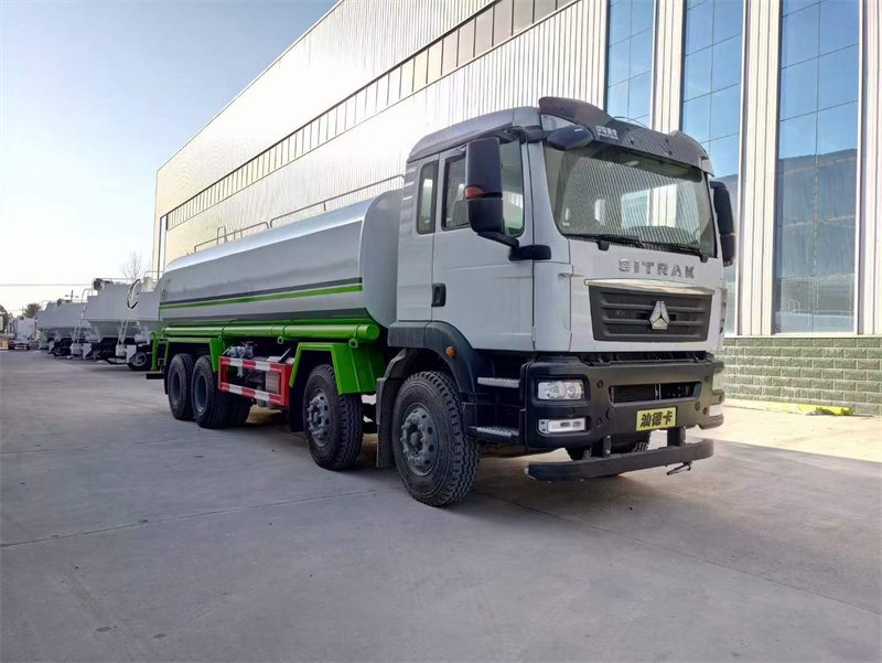 重汽汕德卡前四后八25方灑水車