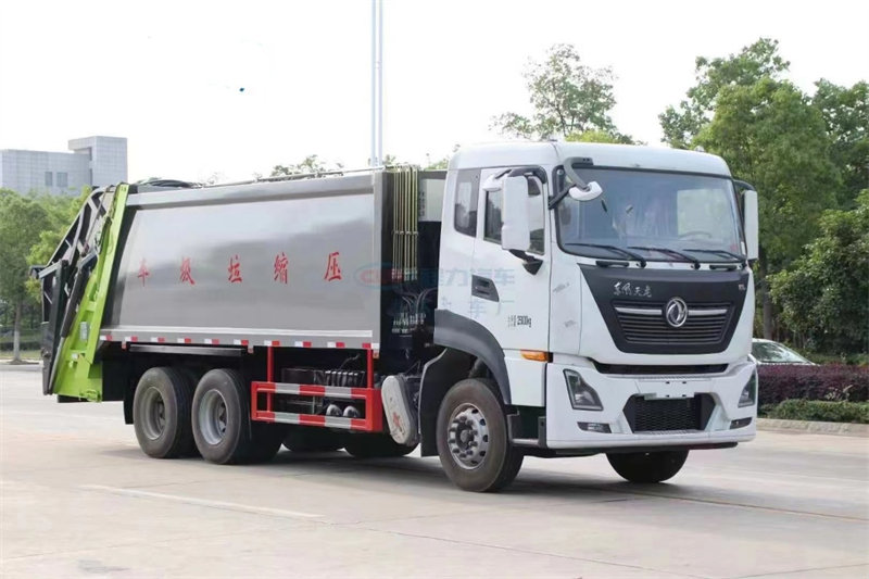 東風(fēng)天龍后雙橋18方壓縮垃圾車