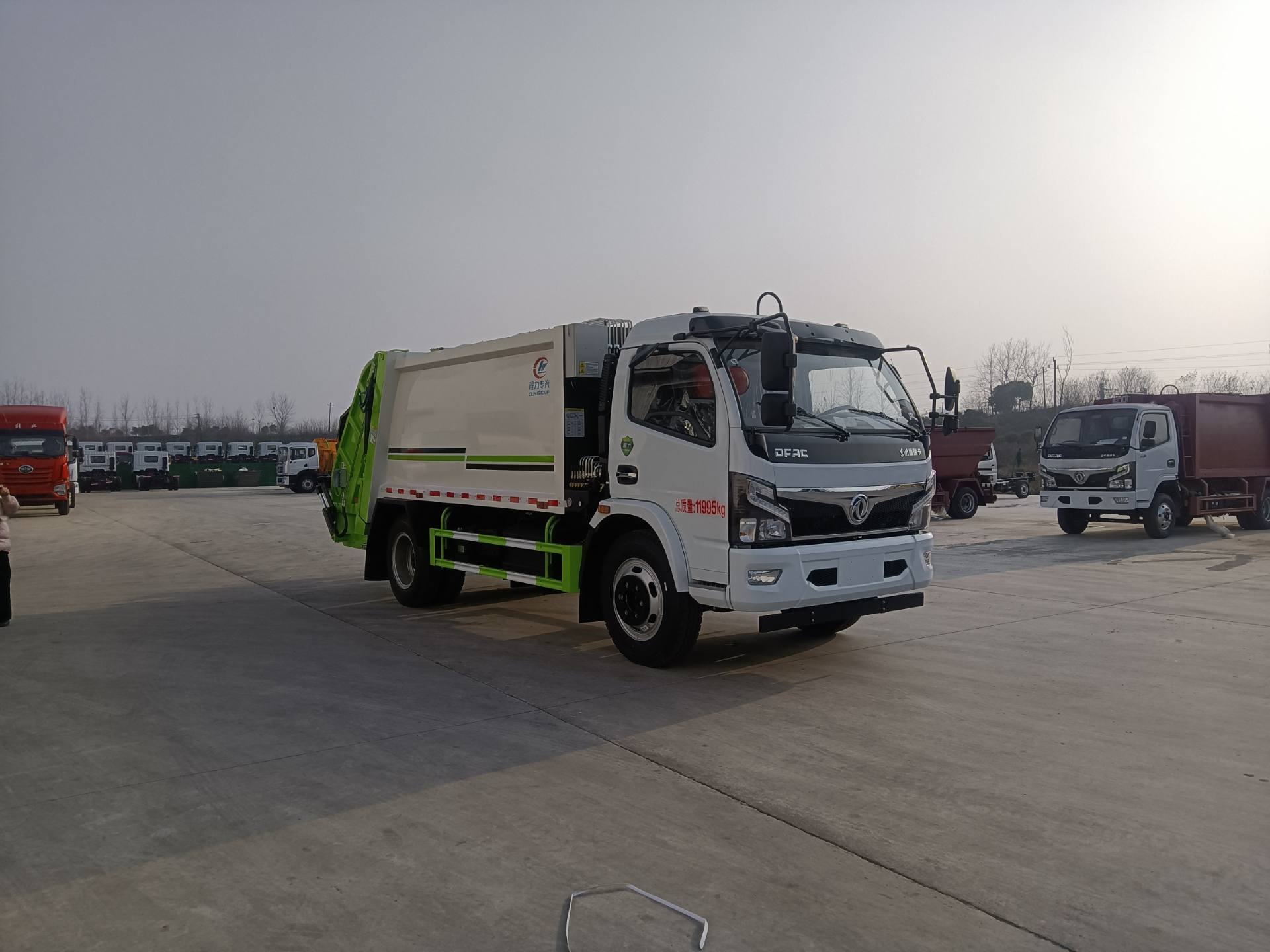 國六東風大福瑞卡F7壓縮垃圾車