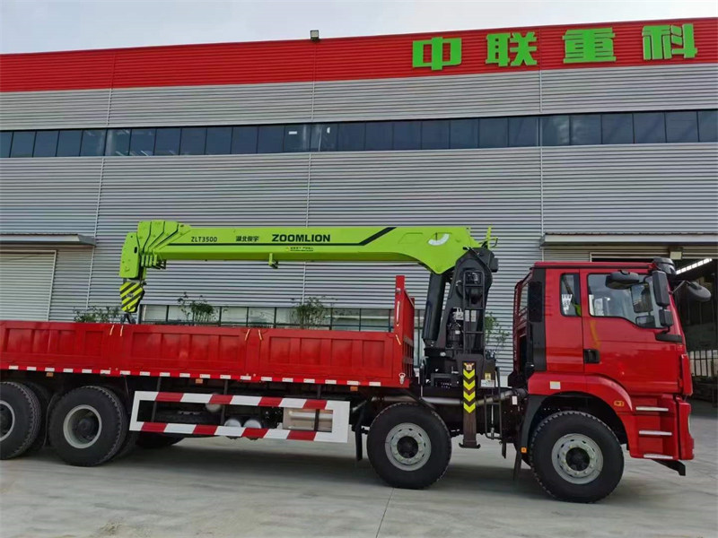 陜汽中聯(lián)14噸隨車吊350馬力