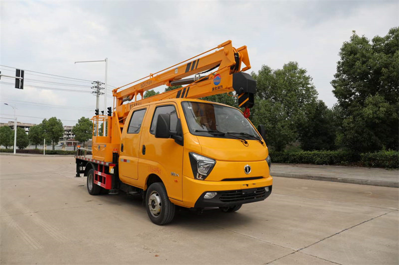 13米折臂高空作業(yè)車(chē)環(huán)保免征齊全