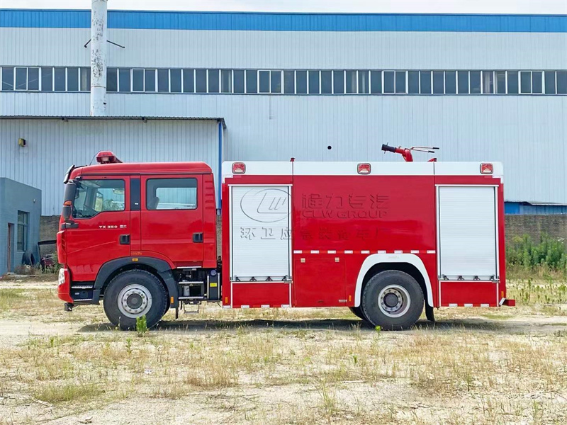 國六重汽8噸消防車效率高