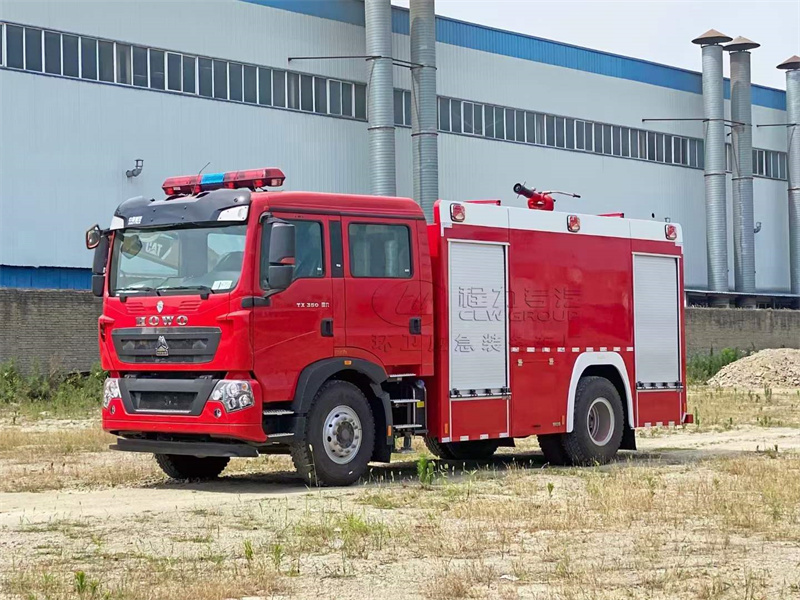 國六重汽8噸消防車效率高