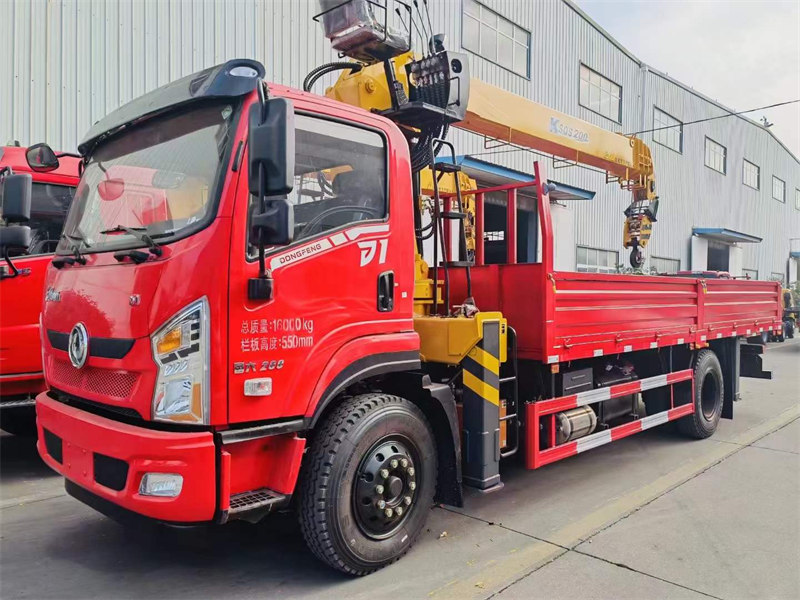 國六東風(fēng)D1單排隨車吊活動車型