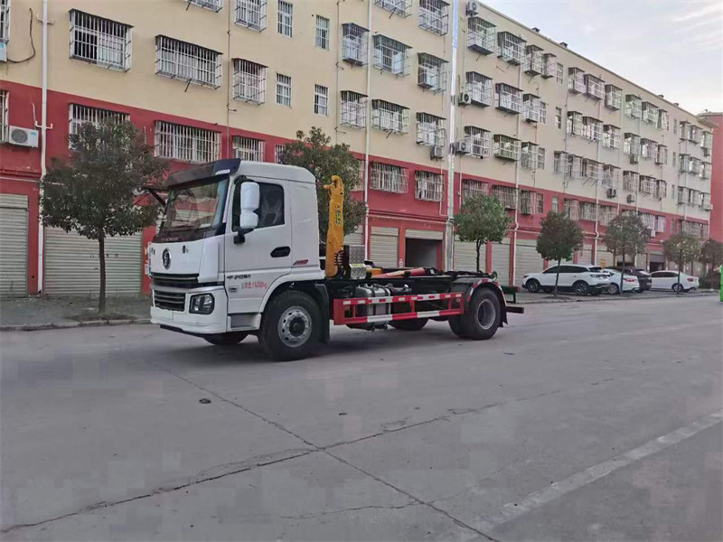 陜汽可卸式垃圾車