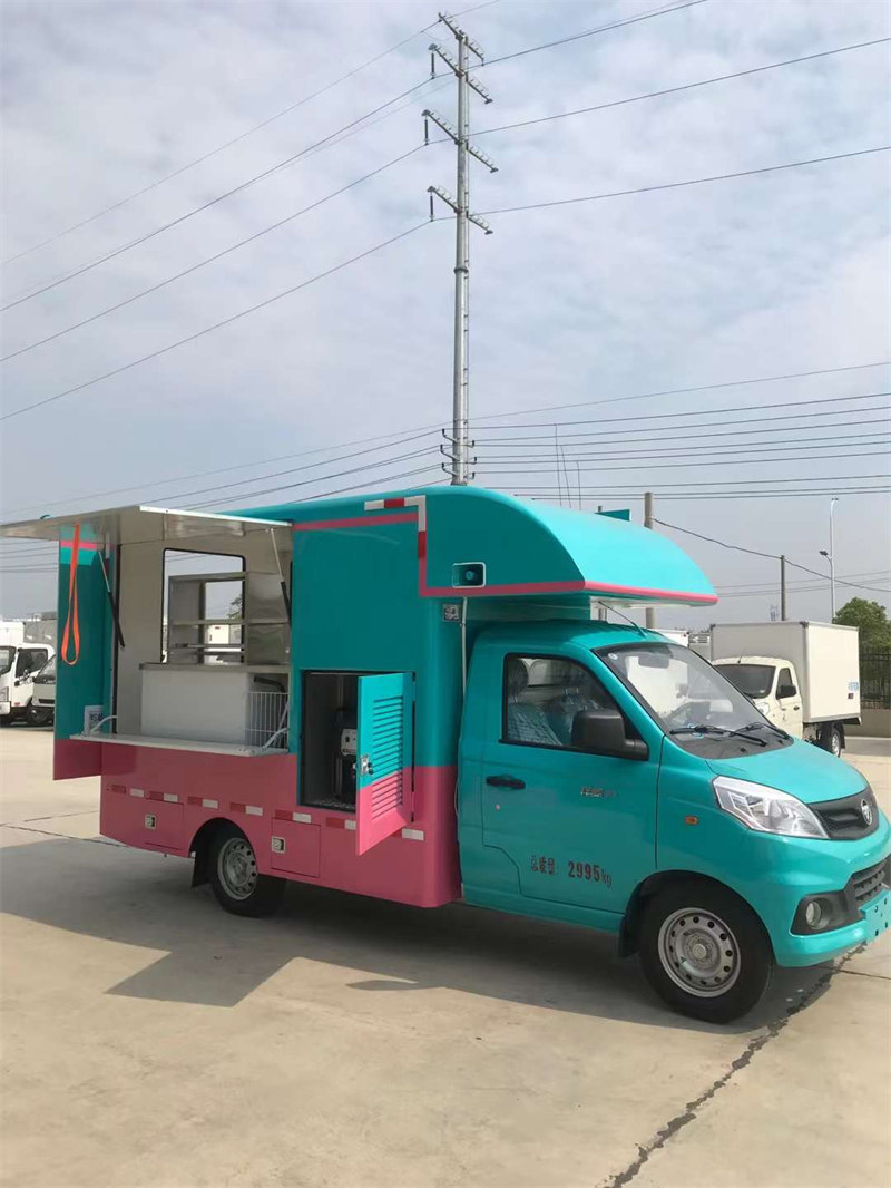 福田祥菱V1國六售貨車發(fā)往廣西