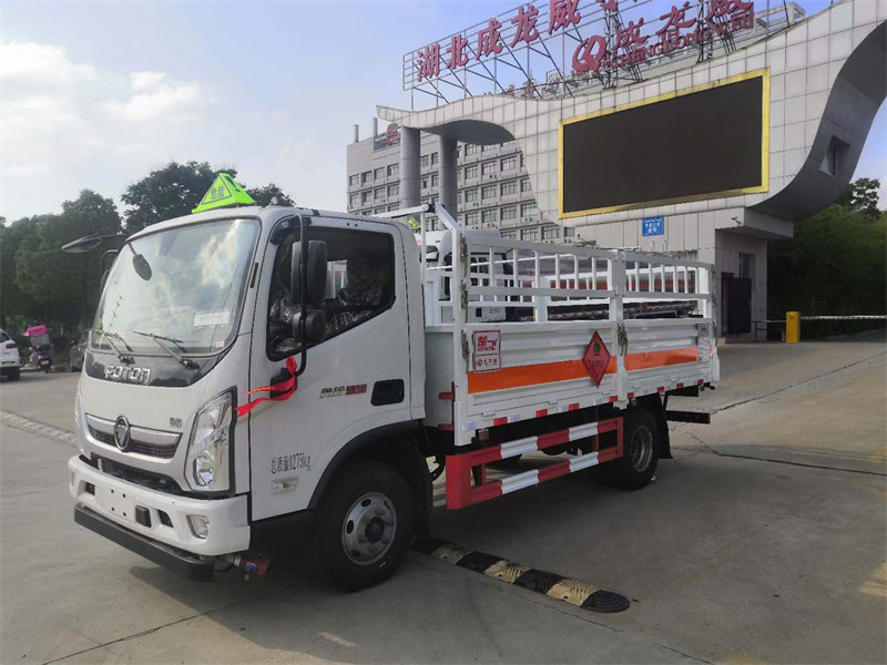4.2米奧鈴小黃牌氣瓶運(yùn)輸車直賣