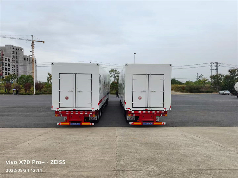 重汽移動(dòng)PCR方艙實(shí)驗(yàn)室發(fā)車