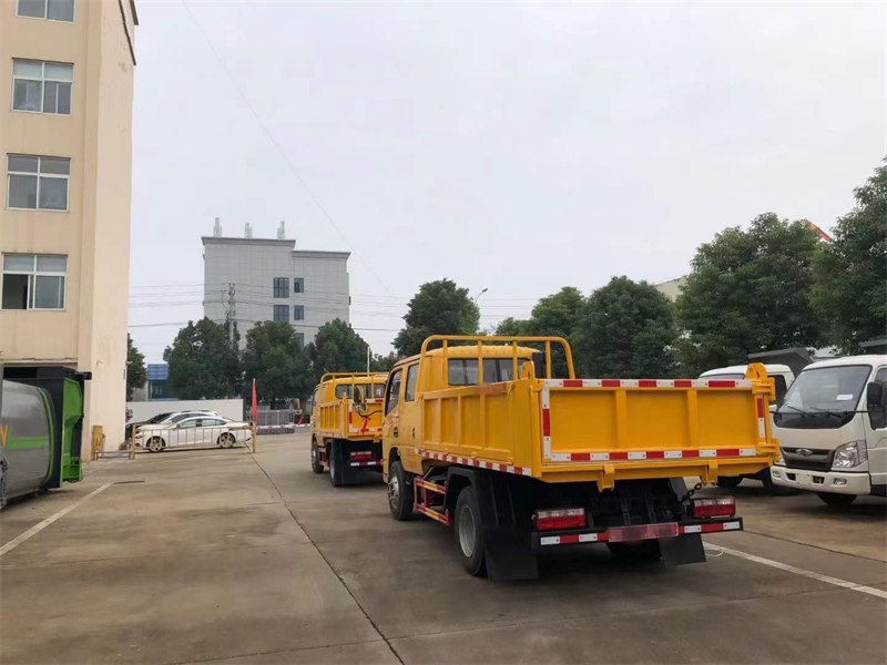 黃牌東風(fēng)雙排座自卸車配置