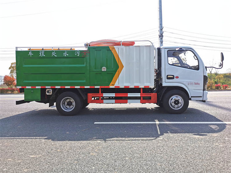 東風多利卡藍牌污水處理車價格