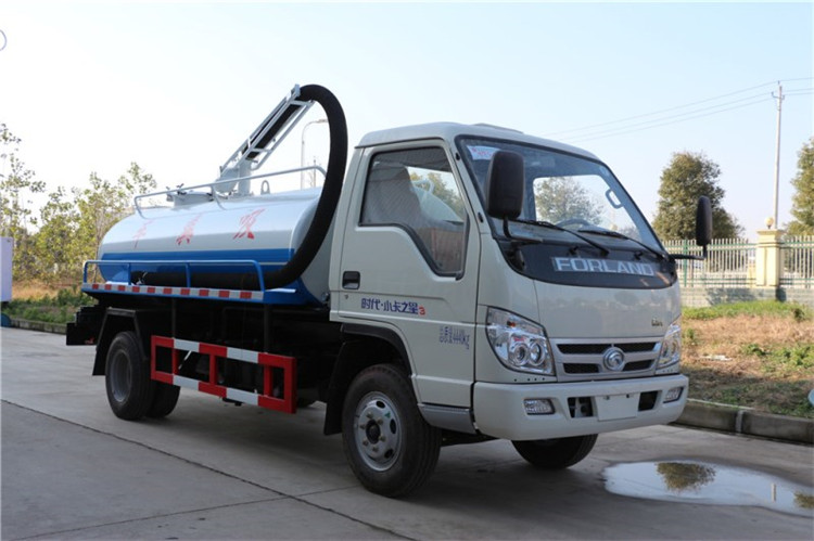 福田時代小卡3方吸糞車