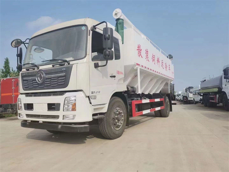 國六東風天錦15噸飼料車經(jīng)濟實用