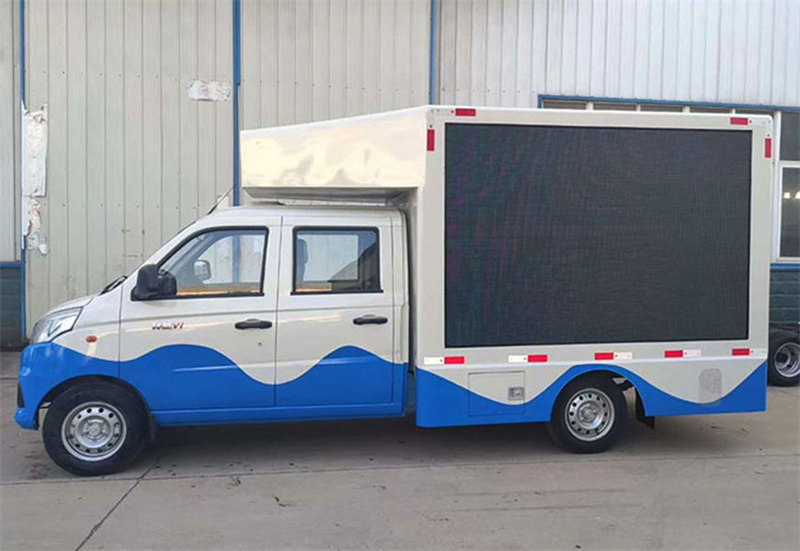程力廠家雙排座宣傳車祥菱價(jià)格