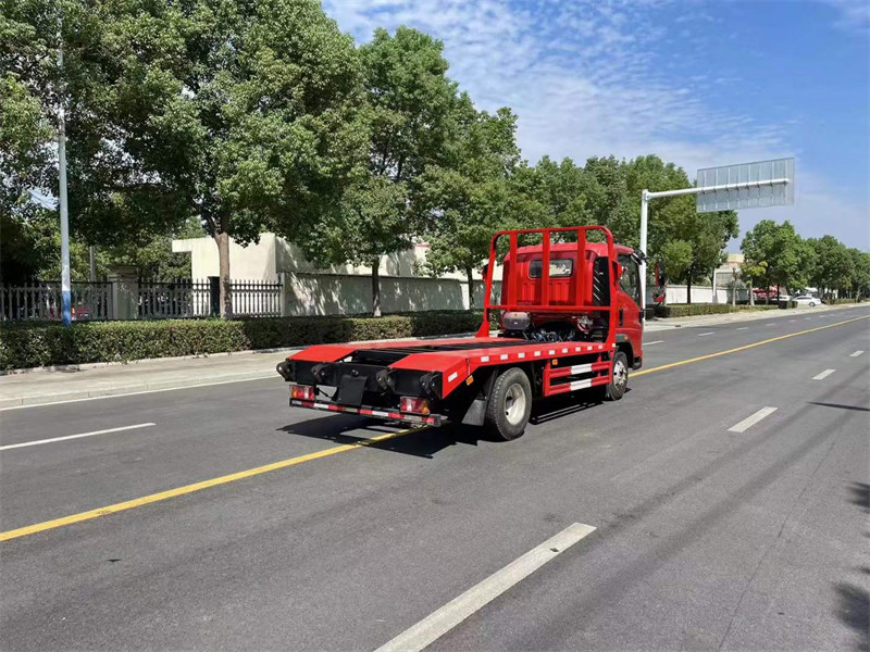 重汽豪沃平板車藍牌不超重