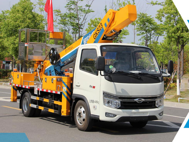 福田23米藍牌高空作業(yè)車