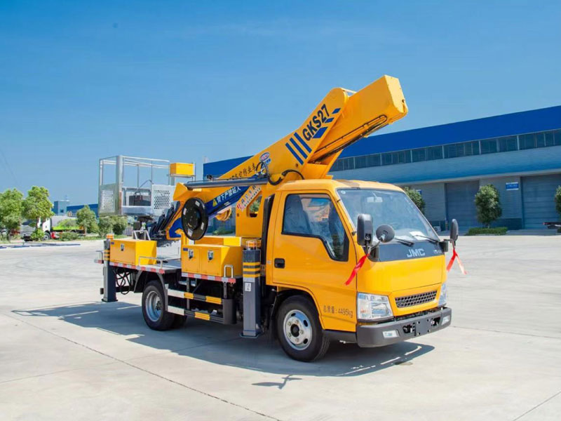 藍(lán)牌25-27米直臂伸縮式高空作業(yè)車