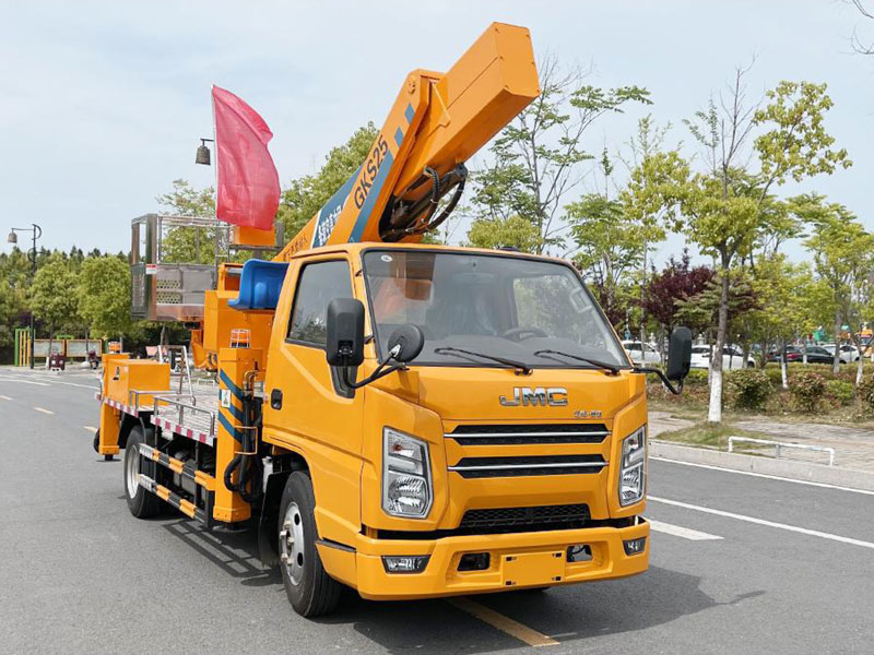 江鈴25米藍牌高空作業(yè)車