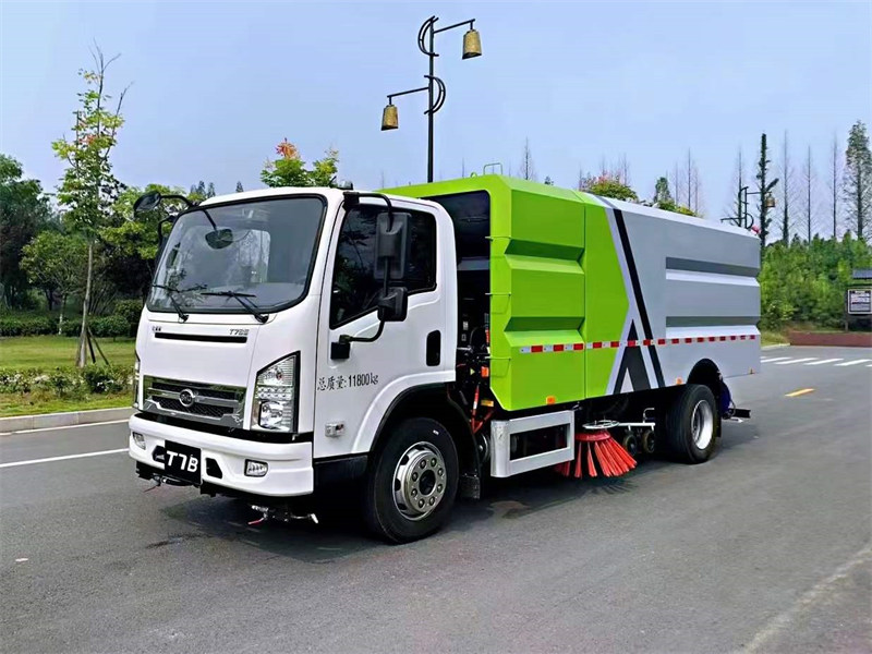 比亞迪T7純電動(dòng)洗掃車高清圖片