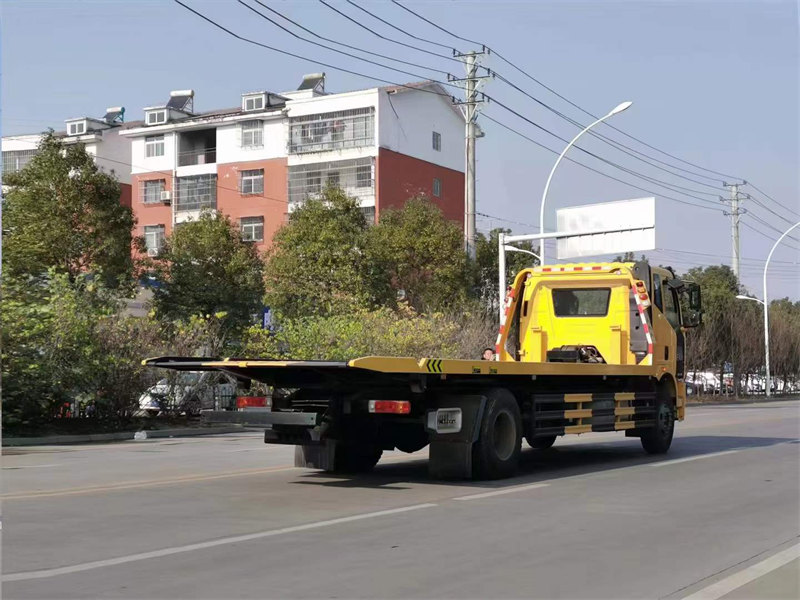 解放J6一拖二10噸清障車現(xiàn)車