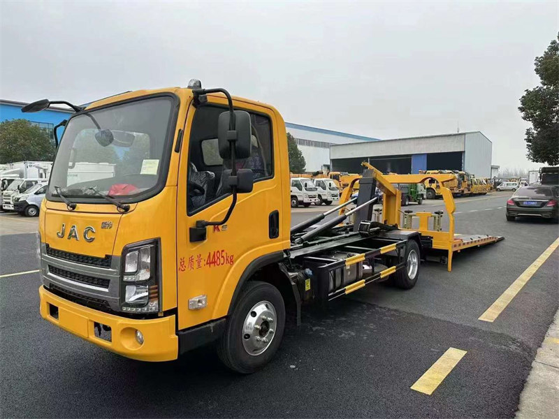全落地藍(lán)牌一拖二清障車優(yōu)惠促銷