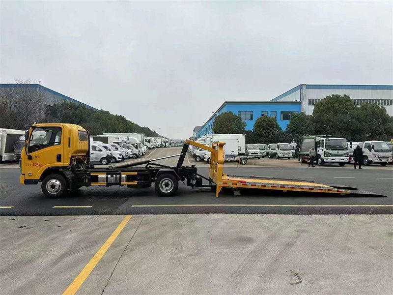 全落地藍(lán)牌一拖二清障車優(yōu)惠促銷