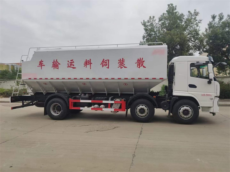 國六陜汽小三軸飼料車今日推薦