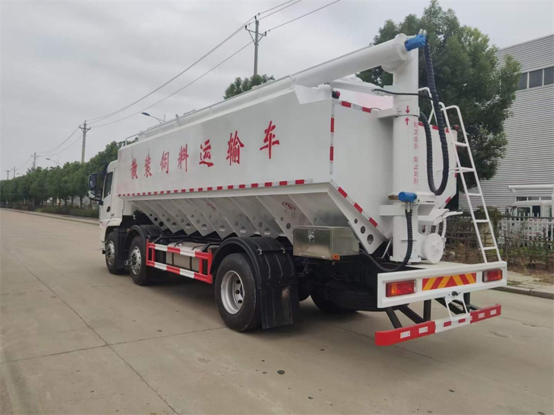國六陜汽小三軸飼料車今日推薦