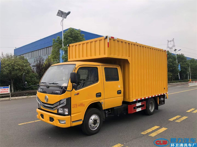 程力東風(fēng)雙排座工具車藍(lán)牌C照可開(kāi)