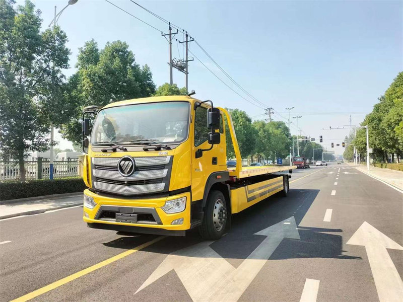 10噸大板清障車救援收車好幫手