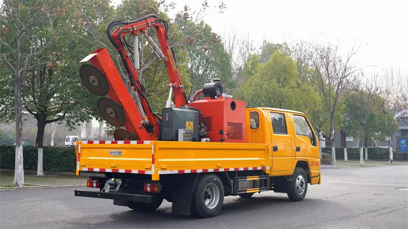 折疊臂式綠籬修剪車作用