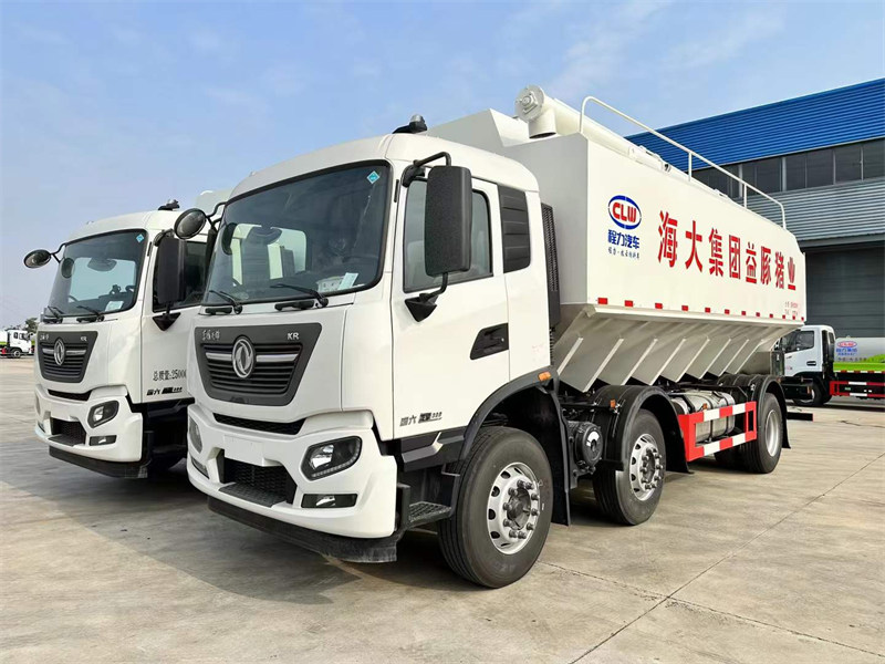 東風(fēng)天錦短三軸飼料車(chē)整車(chē)價(jià)格
