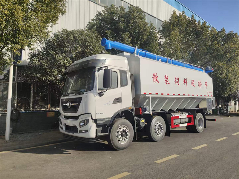東風(fēng)天錦短三軸飼料車(chē)整車(chē)價(jià)格