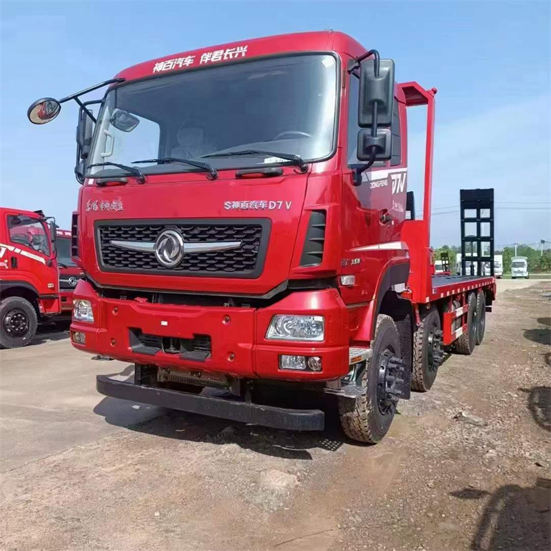 國(guó)六前四后八平板運(yùn)輸車(chē)制造廠
