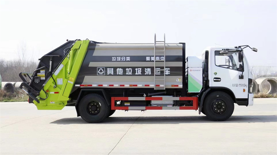 東風(fēng)新能源油電混合壓縮式垃圾車(chē)