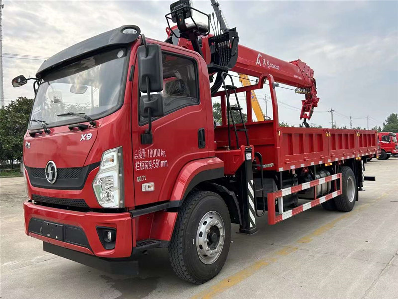 陜汽X9隨車吊報價低
