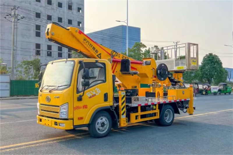 27米解放高空作業(yè)車藍牌C證可開