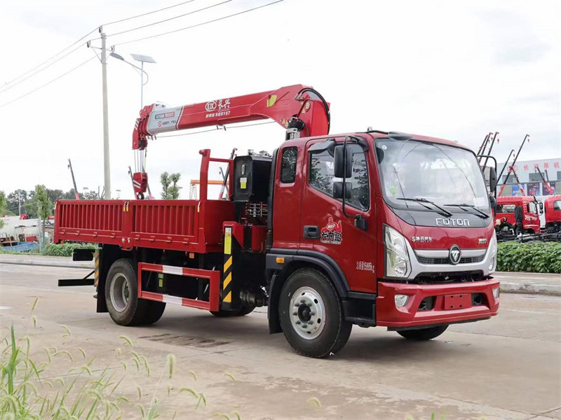 山西吳總訂購(gòu)一臺(tái)福田奧鈴大力哥隨車吊現(xiàn)車