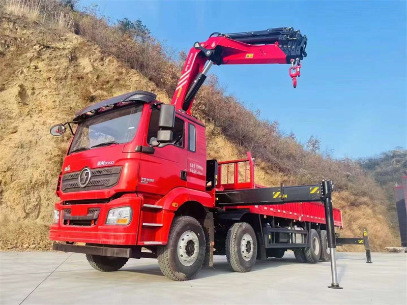 陜汽德龍8×4隨車吊國六b排放報(bào)價(jià)