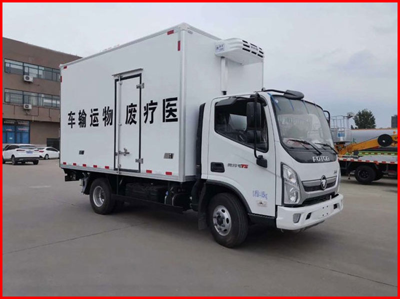 4.75米奧鈴醫(yī)療廢物轉運車湖北隨州廠家