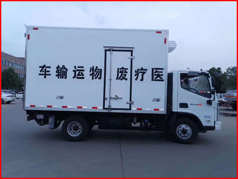 4.75米奧鈴醫(yī)療廢物轉運車湖北隨州廠家