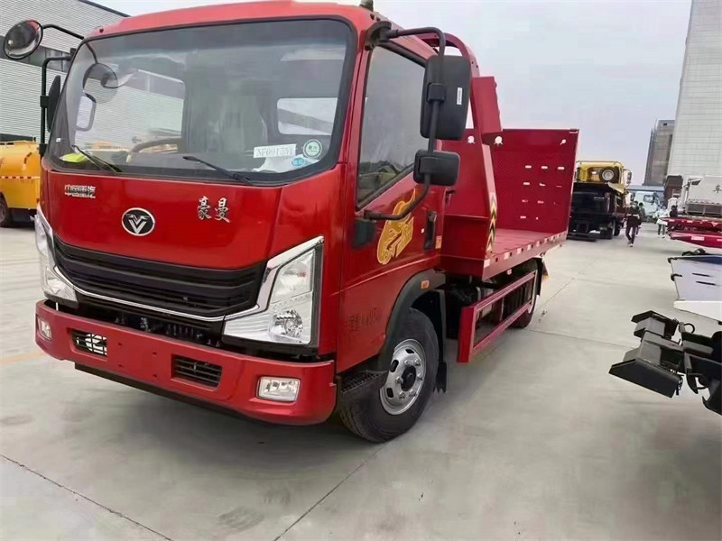 重汽豪曼藍(lán)牌8噸清障車160馬力8噸板