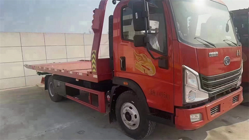 重汽豪曼藍(lán)牌8噸清障車160馬力8噸板