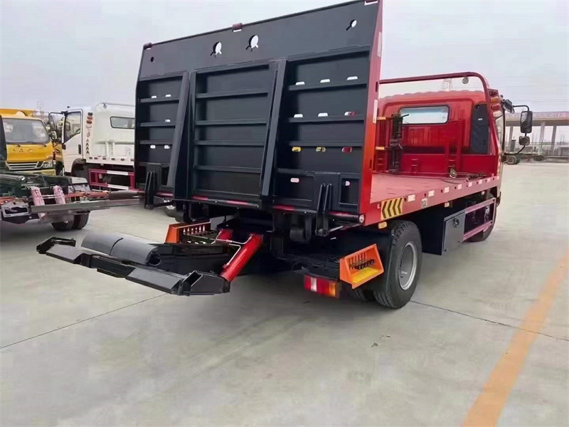 重汽豪曼藍(lán)牌8噸清障車160馬力8噸板