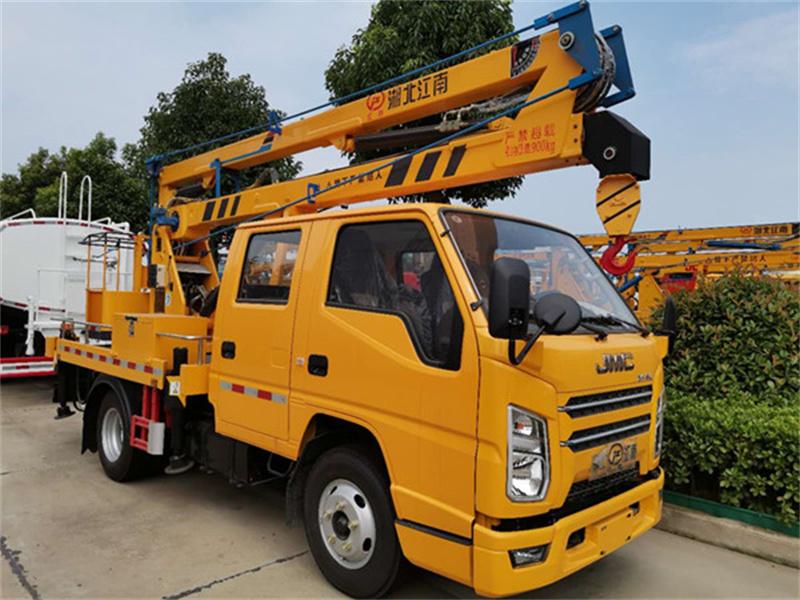 13米高空作業(yè)車國六江鈴115馬力發(fā)起機