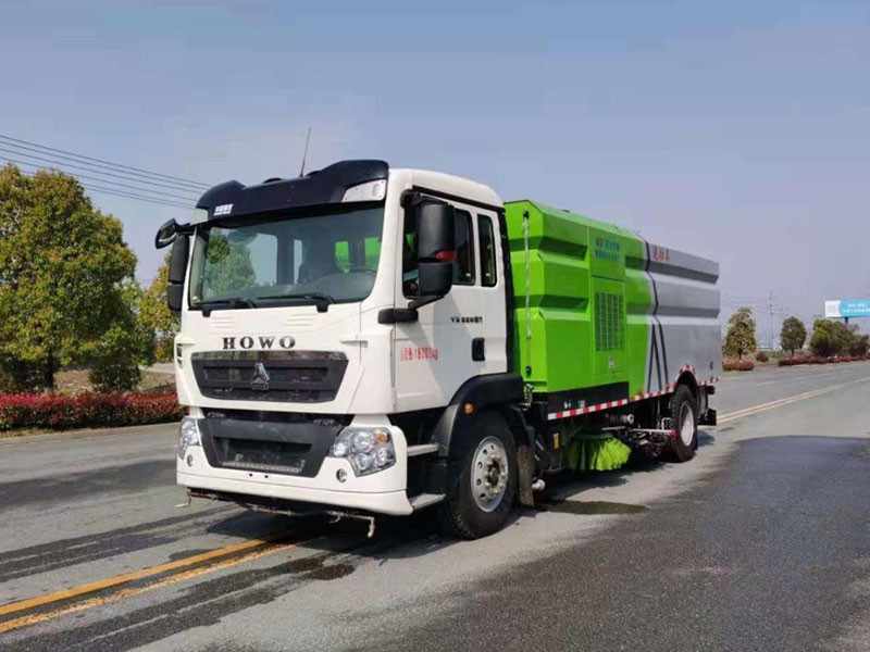 重汽豪沃洗掃車CL5182TXS6QZ3