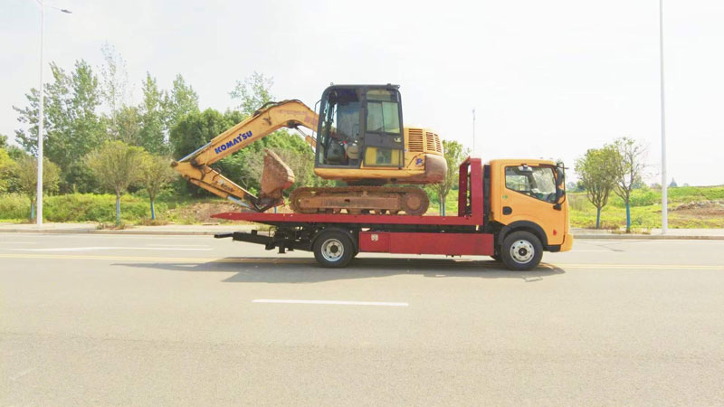 多利卡5噸藍牌一拖二清障車整車11.5萬