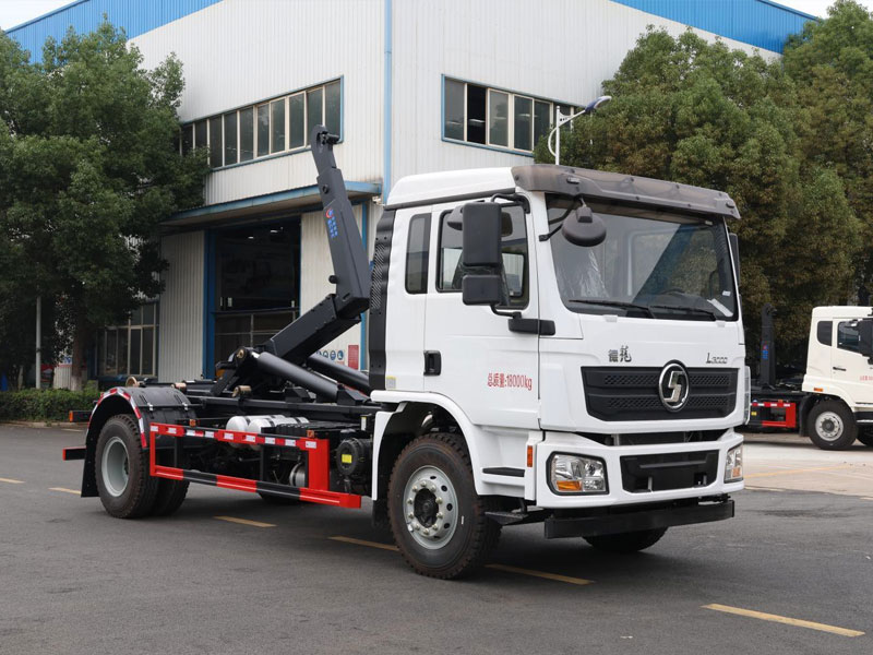 陜汽德龍L3000車廂可卸式垃圾車
