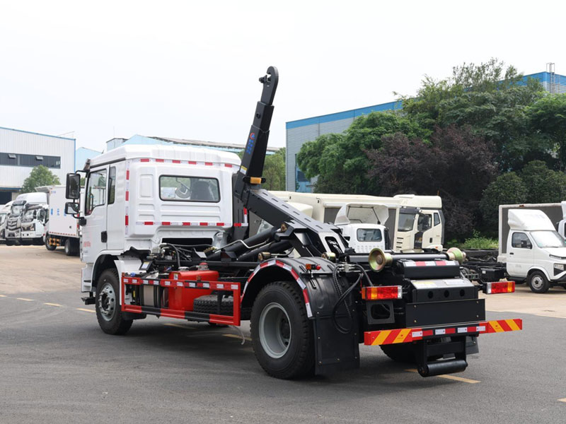 陜汽德龍L3000車廂可卸式垃圾車