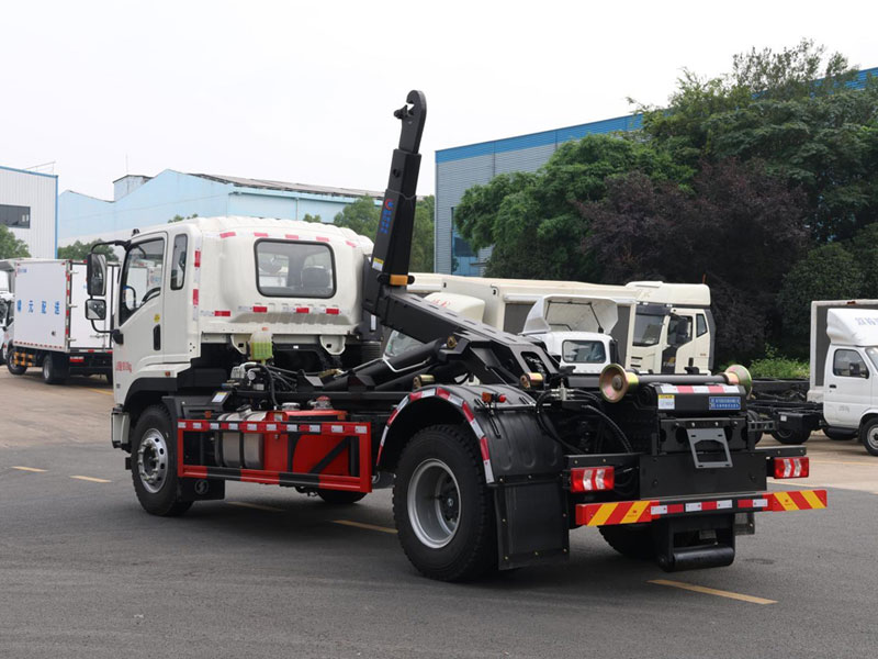 陜汽軒德X9車廂可卸式垃圾車