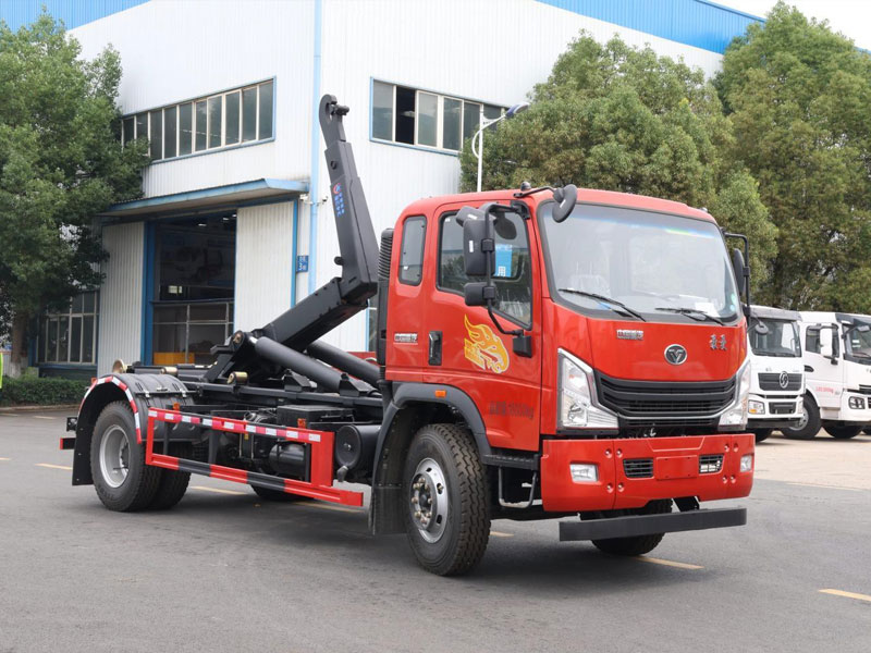 重汽豪曼車廂可卸式垃圾車